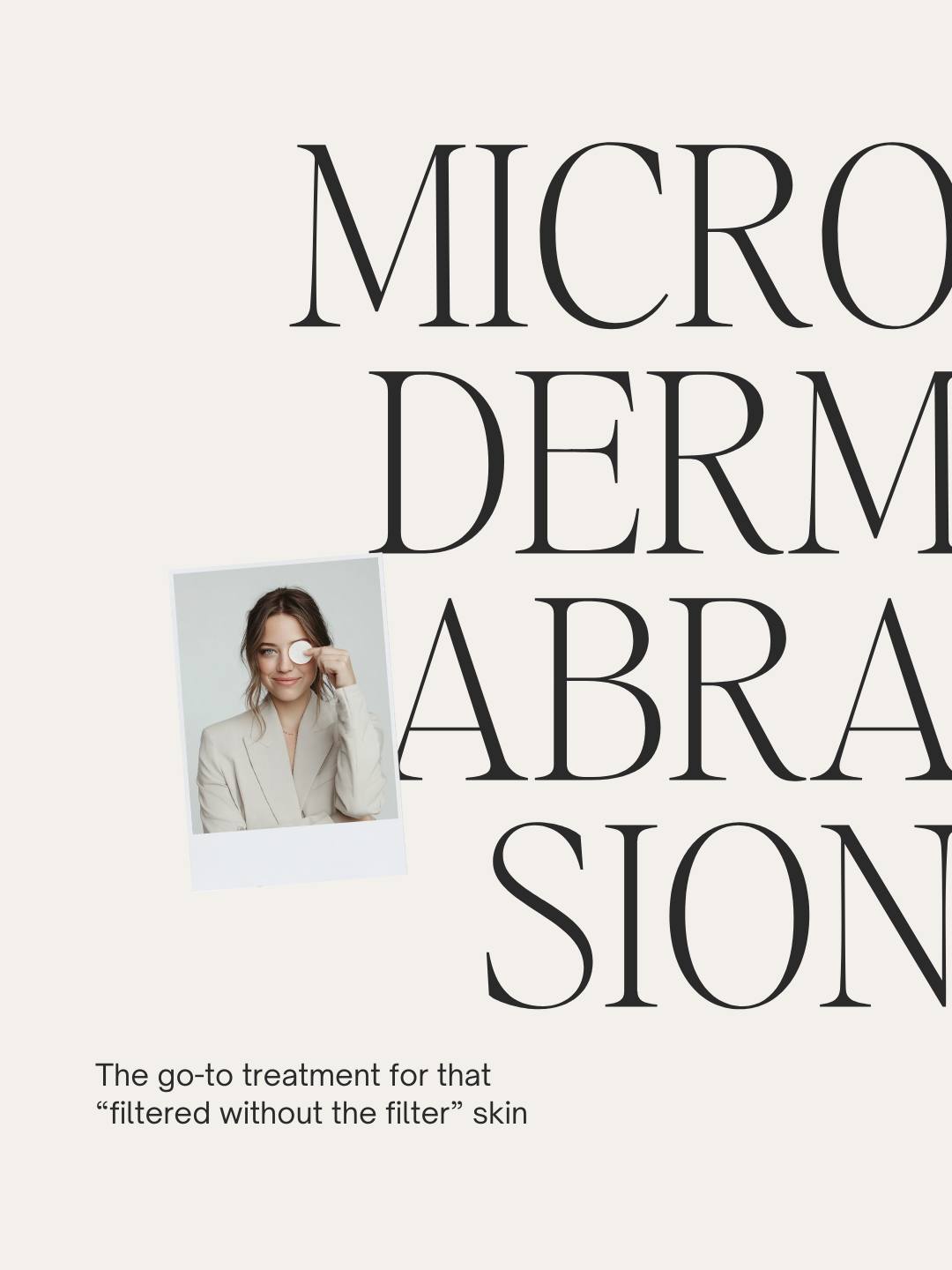 Microdermabrasion is one of our favs… truly the easiest way to get that smooth, bright, “my skin is finally behaving” look.  It’s like a deep clean for your face, perfect for rough texture, clogged pores, old acne marks, or those weeks your skin just… isn’t giving.  If your skin needs a quick reset, this is it. 💫

book online: alchemymedspachatt.com or call 423.654.7630