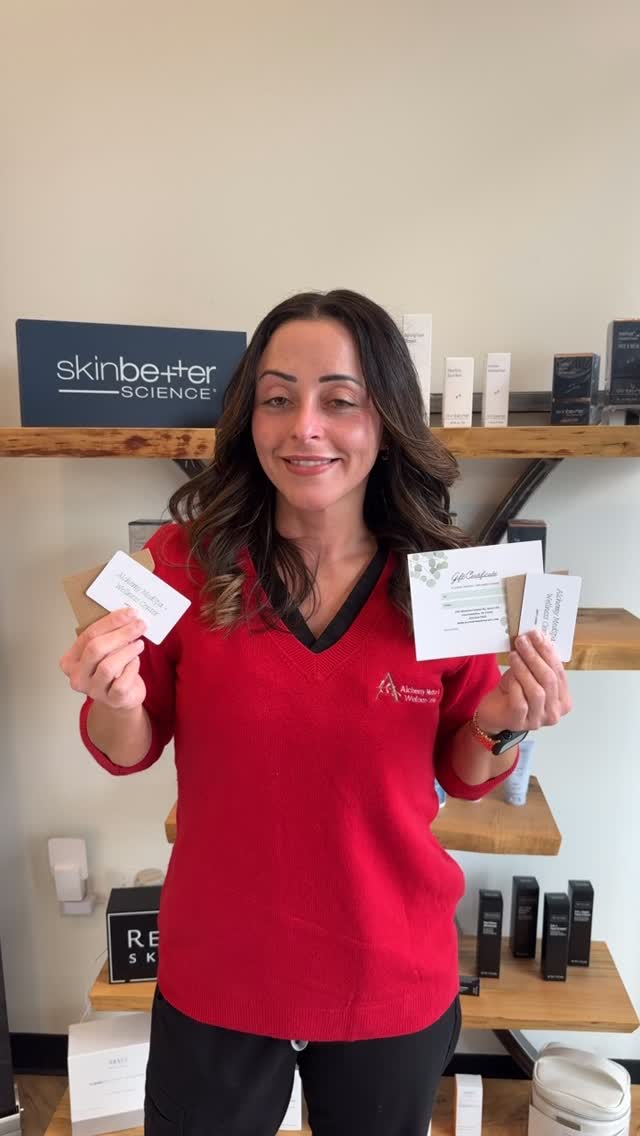 It would make a perfect gift for Christmas... just saying 🎅

Stop by Alchemy and pick up a gift card for a special someone!

#christmas #aesthetics #giftcard #botox #explorepage #medicalspa
