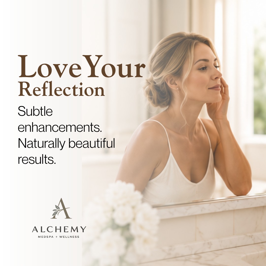 You deserve to love the face looking back at you.
Beautiful skin isn't created overnight—it comes from personalized care, healthy skin treatments, and expert guidance.
Whether you're interested in:
• Skin rejuvenation
• Botox & Dysport
• Dermal fillers
• Medical-grade skincare
• Laser treatments
• Wellness services
Our team creates a plan that's designed specifically for YOU.
Subtle enhancements. Natural confidence. Beautiful results.
Book your consultation today and discover what's possible.
alchemymedspachatt.com | 423.654.7630
#HealthySkin #LoveYourReflection #AlchemyMedSpa #NaturalBeauty #GlowWithConfidence