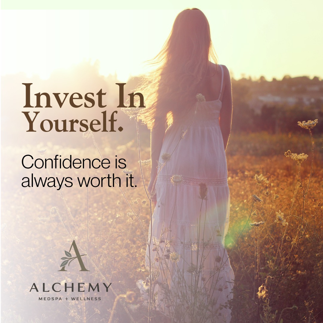 Confidence is always worth it. The best investment you'll ever make isn't found in your closet. It's how you feel when you walk into every room. Self-care isn't selfish. It's choosing to prioritize your health, your confidence, and your happiness. Whether you're looking for radiant skin, smoother texture, refreshed features, or simply an hour to focus on yourself, we're here to help you feel your absolute best.

August Favorites
🌿 Complimentary Lip Flip with any Microneedling treatment
✨ Complimentary Neck + Chest Rejuvenation with any BBL HEROic or MOXI treatment
🌟 50% OFF Laser Hair Removal Packages
💧 Vitamin IV Infusions — $79
💉 Vitamin Injections — $20

Because confidence isn't a luxury.
It's something you carry with you every single day.
Appointments are filling quickly—reserve yours before August specials end.

#AlchemyMedSpa #InvestInYourself #SelfCare #BBLHeroic #MOXI #Microneedling #LaserHairRemoval #VitaminIV #Wellness #Confidence