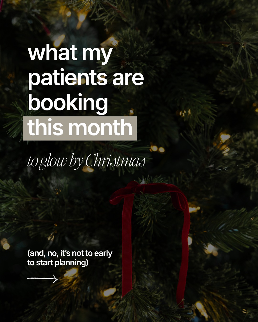 Want to glow by Christmas? Now is the time to start.  We know the holidays feel far away, but when it comes to your skin, the best results often take planning.

Some treatments need multiple sessions, healing time, or several weeks for collagen remodeling and skin improvement — which means waiting until December can leave you wishing you had started sooner.

At Alchemy MedSpa + Wellness Center, we can create a personalized holiday skin plan based on your skin, your goals and your timeline.

Treatments we may recommend include:

✨ Microneedling — collagen stimulation, texture + fine lines
✨ Chemical Peels — brighter, smoother, more even-looking skin
✨ Laser Treatments — pigmentation, redness, sun damage + texture
✨ Medical-Grade Skincare — targeted products to support long-term results
✨ Neurotoxins + Fillers— plan ahead for a refreshed look before holiday events

Your holiday glow doesn't have to be a last-minute decision.

If you have holiday parties, family photos, weddings, travel or special events coming up, now is the perfect time to start planning.

Start your skin plan and book your consultation today!
423.654.7630 | alchemymedspachatt.com

#AlchemyMedSpa  #ChattanoogaTN #ChattanoogaMedSpa  #MedSpa #MedicalSpa #HolidayGlow #HolidaySkin #ChristmasGlow #SkinRejuvenation #Microneedling #ChemicalPeel #LaserSkinTreatment #Neurotoxins #MedicalGradeSkincare #HealthySkin #GlowingSkin #FallSkincare
