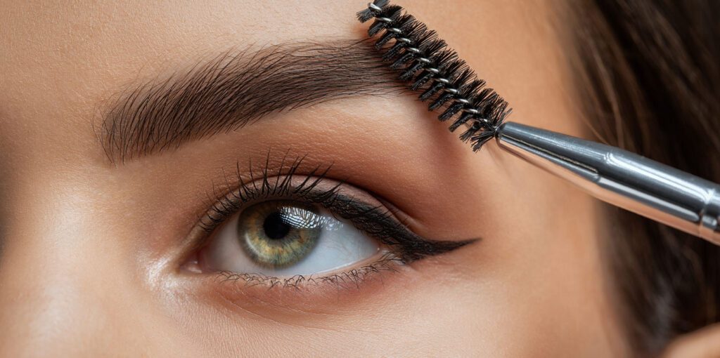 eyebrow tinting and coloring