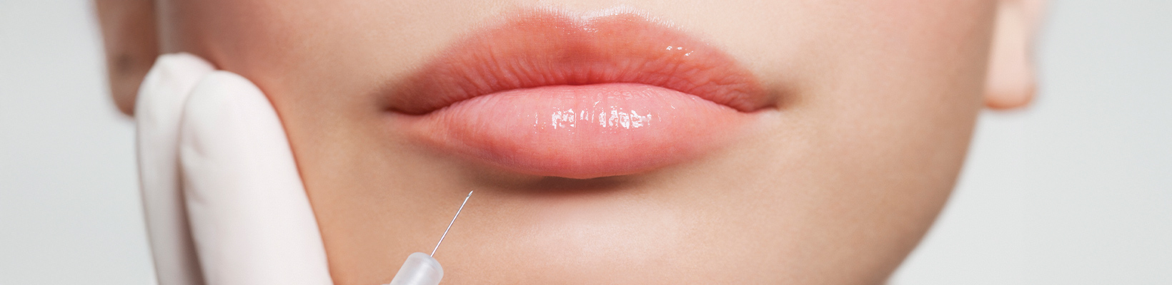 woman getting lip filler